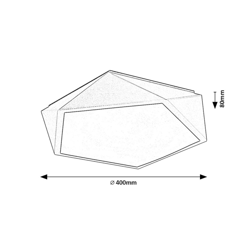 Rabalux - Iluminação de teto LED LED/30W/230V 3000K