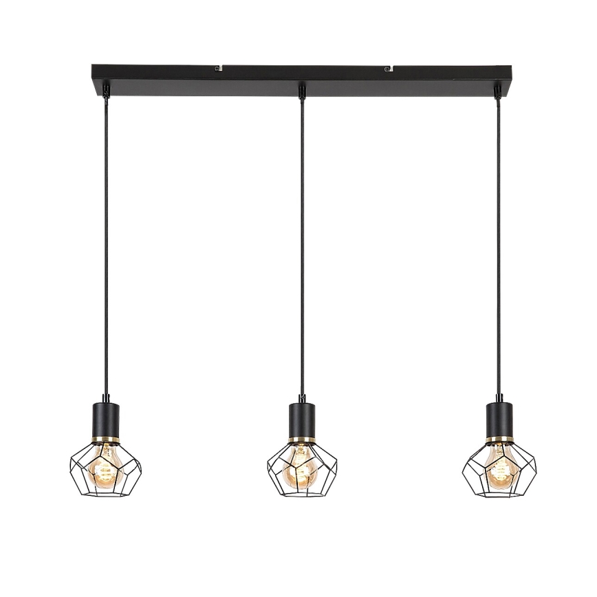 Rabalux - Candeeiro suspenso 3xE27/40W/230V