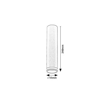 Rabalux - Foco 1xGU10/35W/230V 24 cm