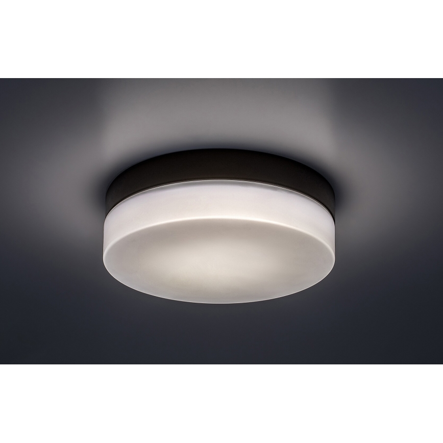 Rabalux - Iluminação de teto para casa de banho LED LED/18W/230V IP44 4000K diâmetro 28 cm preto