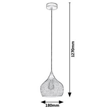 Rabalux - Candelabro num fio 1xE14/40W/230V