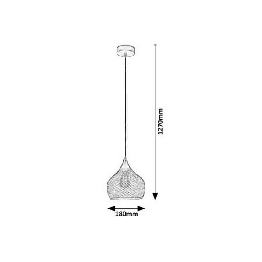 Rabalux - Candelabro num fio 1xE14/40W/230V