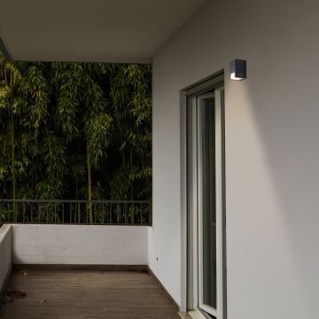 Rabalux - Iluminação de parede exterior 1xGU10/7W/230V IP44 preto