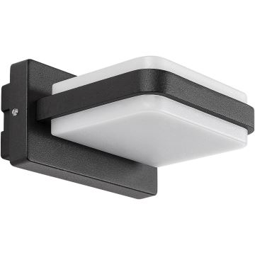 Rabalux - Iluminação de parede exterior LED LED/12W/230V IP44 preto