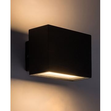 Rabalux - Iluminação de parede exterior LED LED/7W/230V IP54 preto