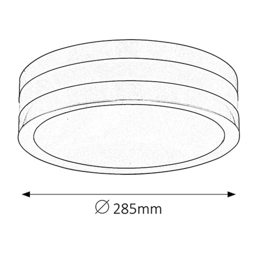 Rabalux - Luz de parede de exterior 2xE27/11W/230V IP44