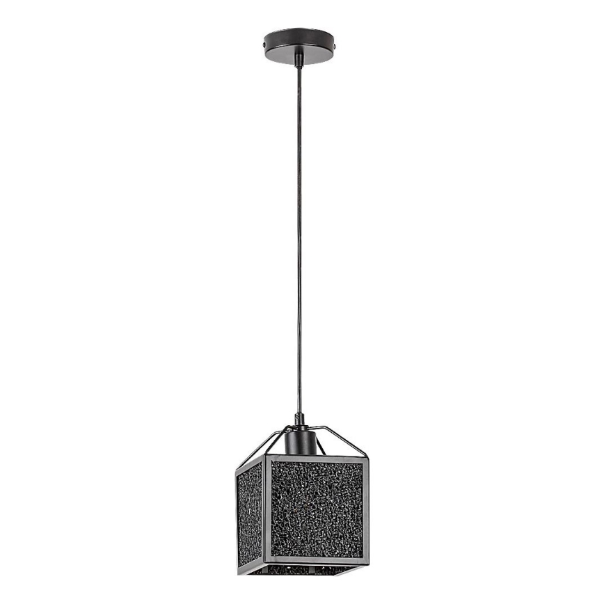 Rabalux - Candeeiro suspenso 1xE27/40W/230V preto