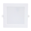 Rabalux - Foco de encastrar LED LED/12W/230V 17x17 cm branco