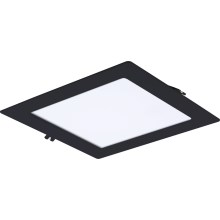 Rabalux - Foco de encastrar LED LED/18W/230V 22x22 cm preto