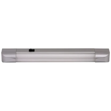 Rabalux - Iluminação de armário BAND LIGHT 1xG13/10W/230V 39,5 cm prateado