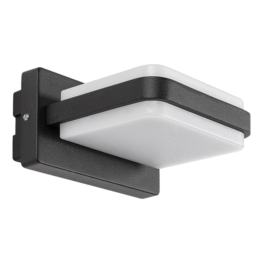 Rabalux - Iluminação de parede exterior LED LED/12W/230V IP44 preto