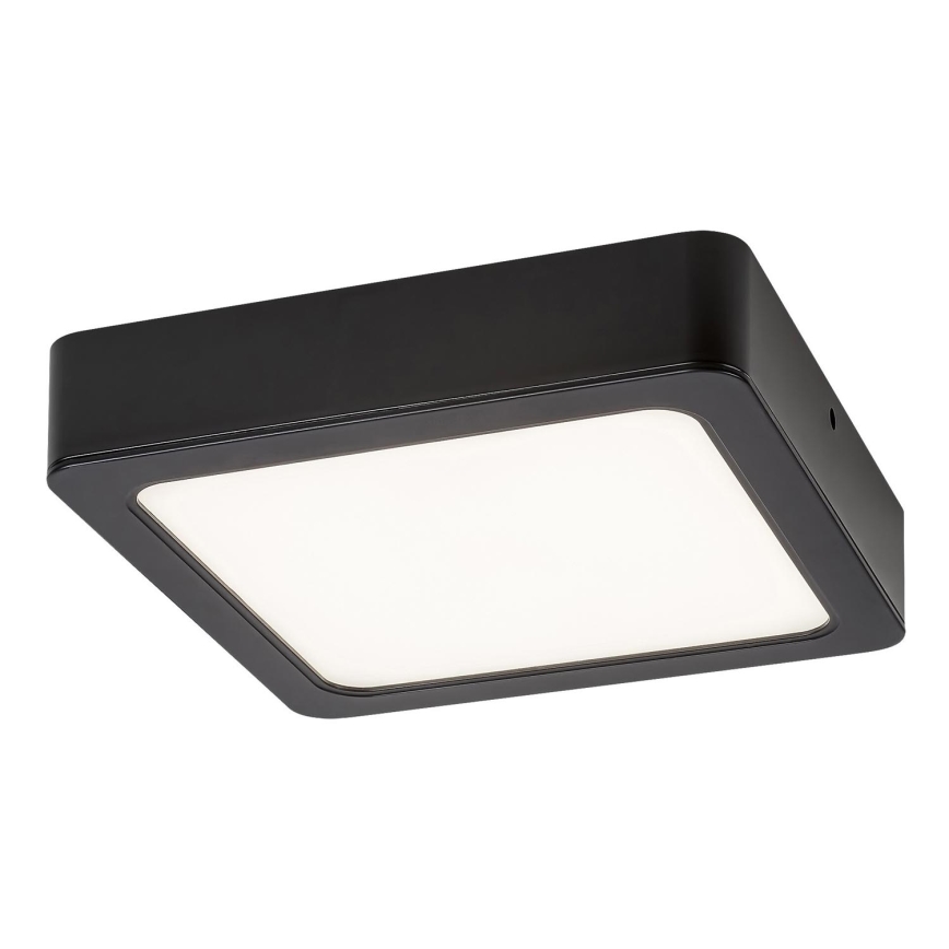 Rabalux - Iluminação de teto LED LED/15W/230V 3000K 16x16 cm preto