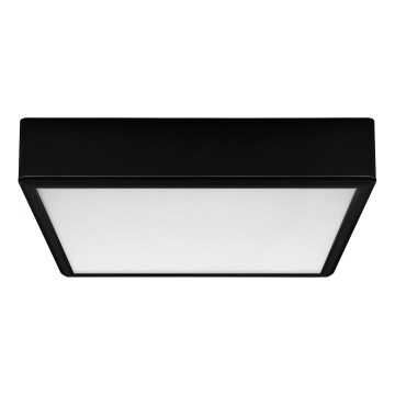 Rabalux - Iluminação de teto LED LED/22W/230V 3000/4000/6000K 21x21 cm preto