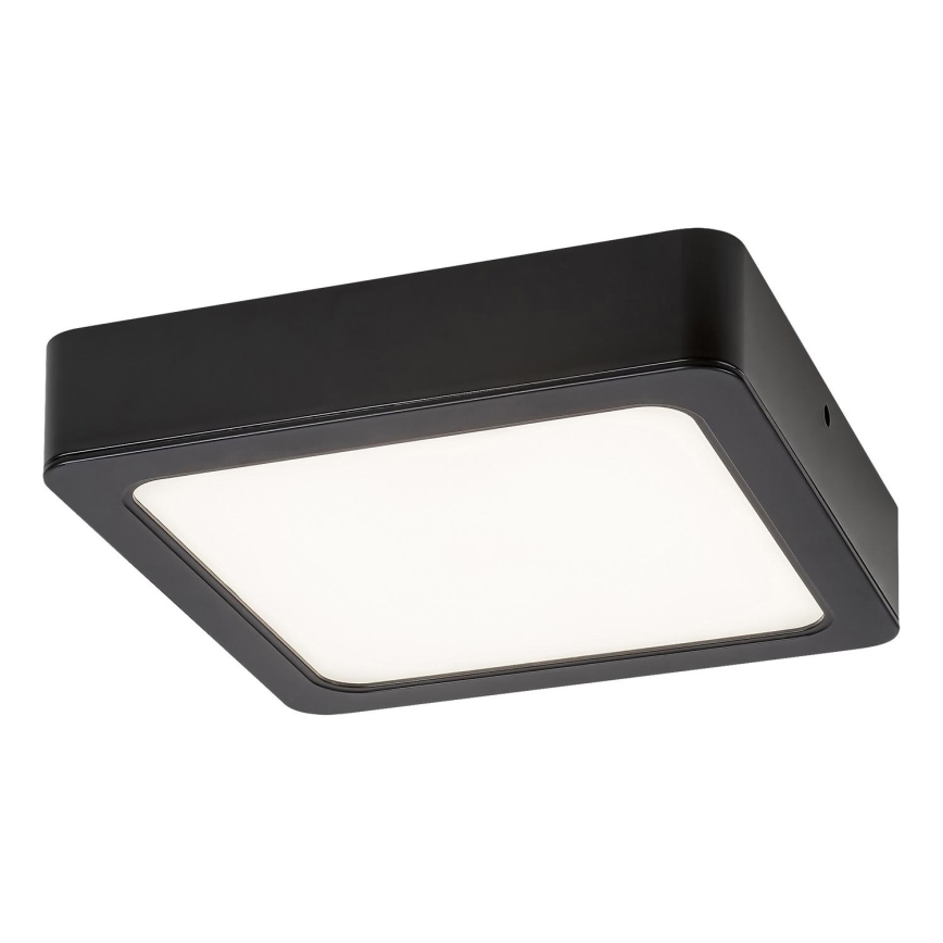 Rabalux - Iluminação de teto LED LED/24W/230V 3000K 22x22 cm preto