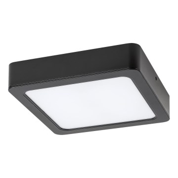 Rabalux - Iluminação de teto LED LED/24W/230V 4000K 22x22 cm preto