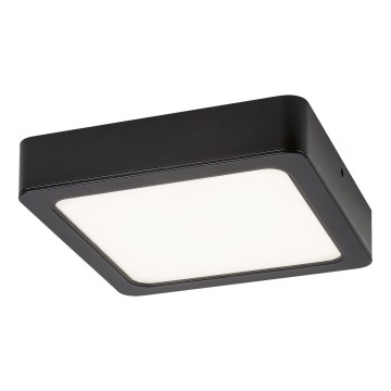 Rabalux - Iluminação de teto LED LED/7W/230V 3000K 12x12 cm preto