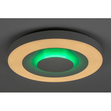 Rabalux - Iluminação de teto LED RGB com regulação LED/40W/230V + CR 3000-6000K