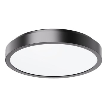 Rabalux - Iluminação de teto para casa de banho LED LED/18W/230V IP44 4000K diâmetro 25 cm preto