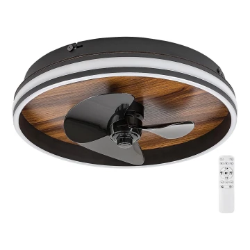 Rabalux - LED Iluminação de teto com regulação e ventoinha LED/30W/230V 3000-6500K + comando
