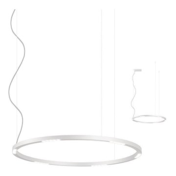 Redo 01-2205 - Candeeiro suspenso LED UNION LED/50W/230V CRI 90 3000K diâmetro 90 cm branco