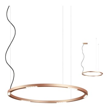 Redo 01-2206 - Candeeiro suspenso LED UNION LED/50W/230V CRI 90 3000K diâmetro 90 cm dourado