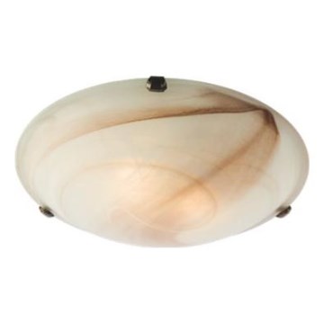 Redo 05-393 - Candeeiro de teto VIRGINIA 2xE27/42W/230V Ø 40 cm bege