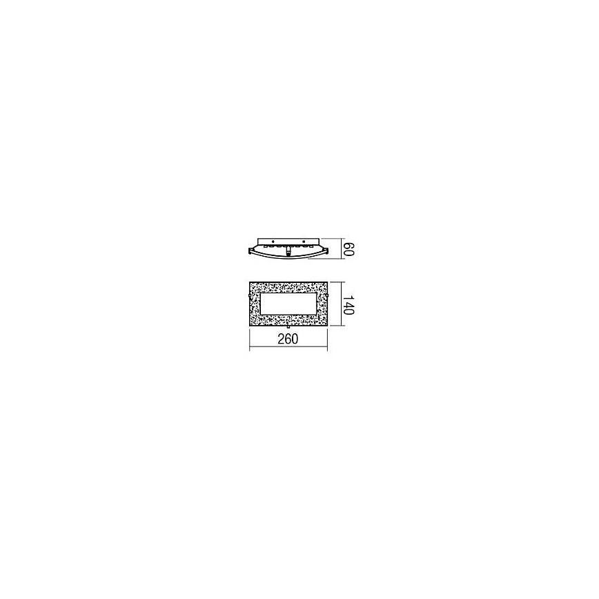 Redo 05-862 - Iluminação de parede LED ARTEMIS LED/10W/230V dourado