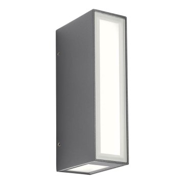 Redo 90114 - Iluminação de parede exterior LED IVAR LED/7,6W/230V IP54 antracite
