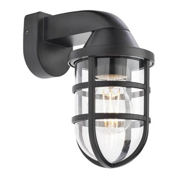 Redo 90207 - Iluminação de parede exterior CAGE 1xE27/28W/230V IP44 preto