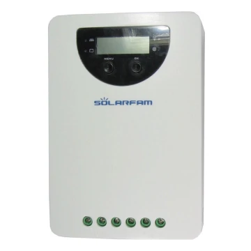 Regulador de carregamento solar MPPT 12-24V/40A IP32