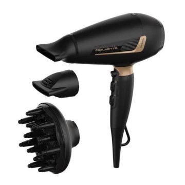 Rowenta - Secador de cabelo PRO EXPERT 2200W/230V preto