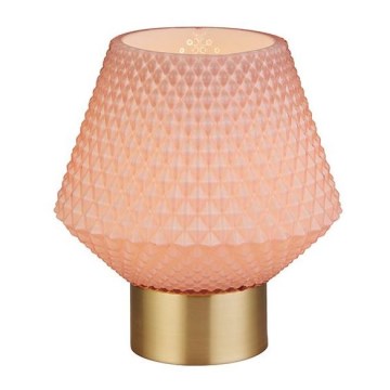 Searchlight - Lâmpada de mesa LAMP 1xE27/7W/230V rosa