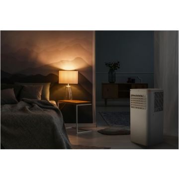 Sencor - Ar condicionado inteligente e portátil 3 em 1, incluindo acessórios 760W/230V 7000BTU Wi-Fi + comando