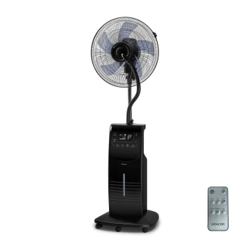 Sencor - Arrefecedor de ar 90W/230V preto + comando