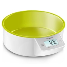 Sencor - Balança de cozinha digital 2xAAA branco/verde