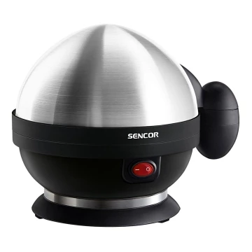 Sencor - Cozedor de ovos 320-380W/230V preto/cromado