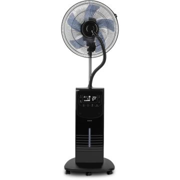 Sencor- Ventoinha com pulverizador de água 90W/230V preto + comando