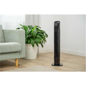 Sencor - Ventoinha de chão 50W/230V preto