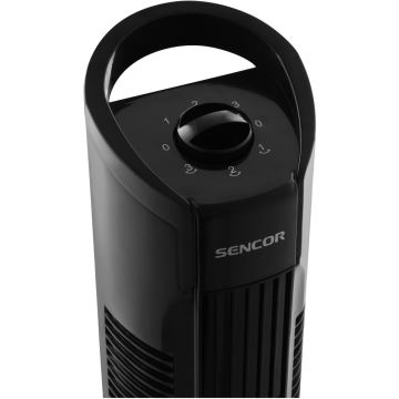 Sencor - Ventoinha de chão 50W/230V preto