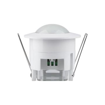 Sensor de movimento embutido PIR 360° 300W/230V branco