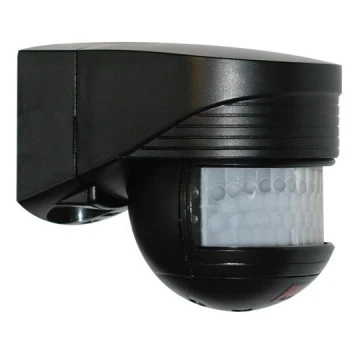 Sensor de movimento exterior LC-CLICK 140° IP44 preto