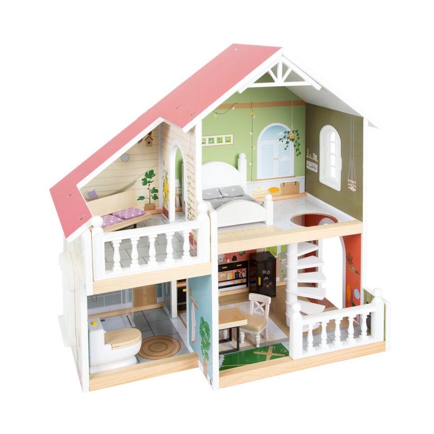Small Foot - Casa de bonecas de madeira Villa