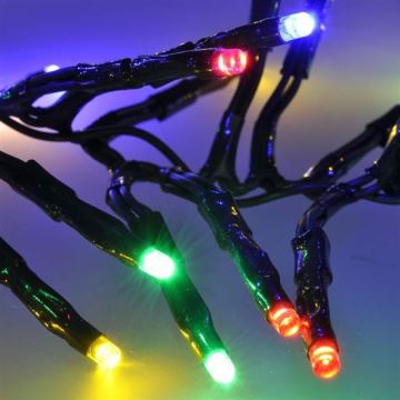 Corrente de Natal LED 576xLED/8 funções 8m IP44 multicolor + controlo remoto