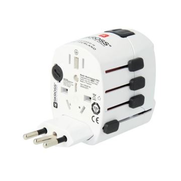 Adaptador universal de viagem para o mundo inteiro 230V + porta USB