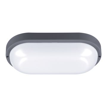 Iluminação de parede exterior LED LED/20W/230V 4000K IP54 cinzento oval