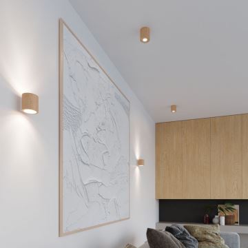 Iluminação de parede ORBIS 1xG9/40W/230V faia