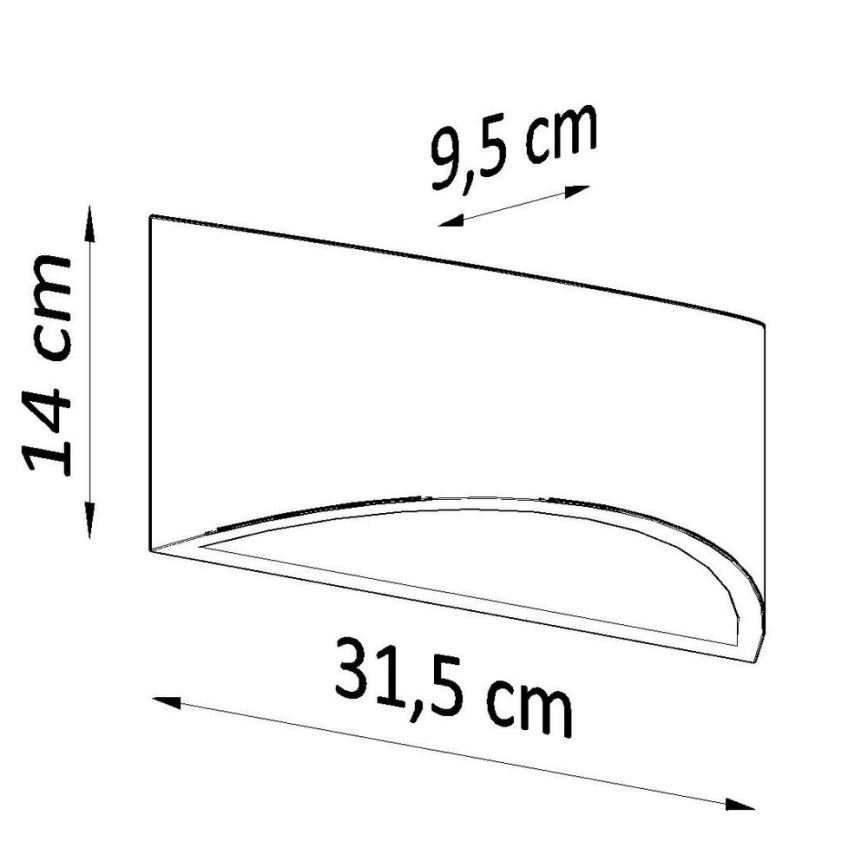 Iluminação de parede VIXEN 1xG9/40W/230V