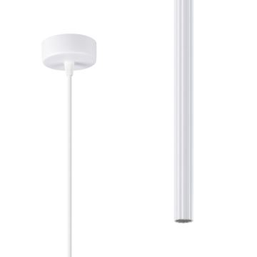 Candeeiro suspenso ARCHE 1xG9/8W/230V branco