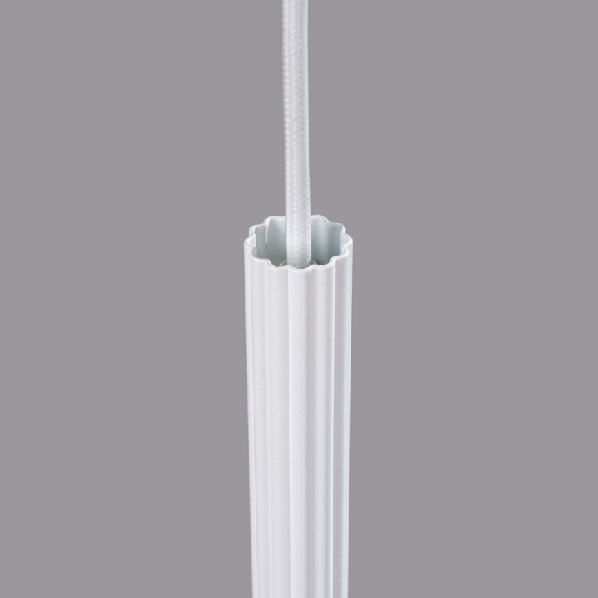 Candeeiro suspenso ARCHE 1xG9/8W/230V branco