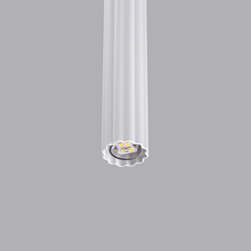 Candeeiro suspenso ARCHE 1xG9/8W/230V branco